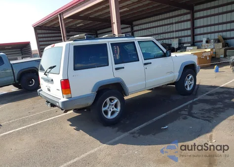 2000 Jeep Cherokee Sport из США, поврежденный, VIN 1J4FF48S8YL212817